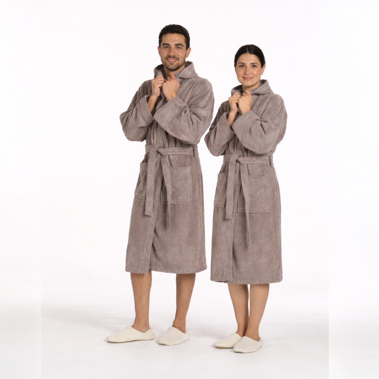 Accappatoio YOU AND ME in spugna - Linea Oro