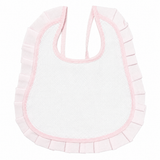 Bavaglino Ricamabile in Cotone con Tela Aida - Nancy Baby
