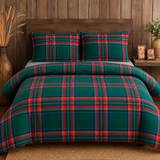 PARURE COPRIPIUMINO INFINITY TARTAN - Daunex