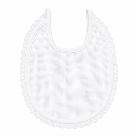 Bavaglino Ricamabile con Pizzo - Ellepi