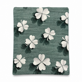 Telo Arredo Copritutto Quadrifoglio 2 Posti 260x260 in Cotone - BA