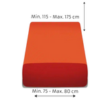 Copricuscino Bielastico Antimacchia Tinta Unita Genius Chaise Longue da 115 a 175 cm - Biancaluna