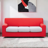 Copridivano Bielastico Antimacchia Tinta Unita Genius 3 Posti da 180 a 250 cm - Biancaluna