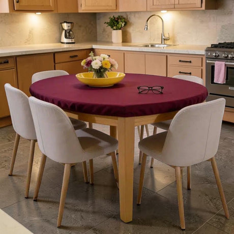 Copritavola Bielastico Antimacchia Tinta Unita Genius - Biancaluna