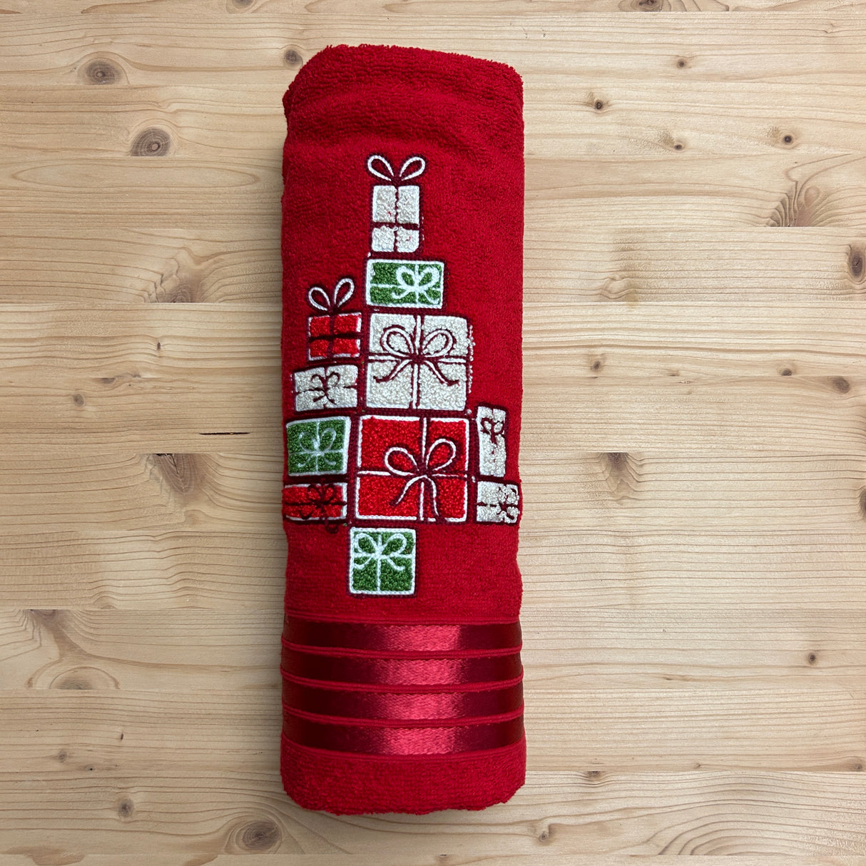 Set Asciugamani 1+1 GIFT - Vingi (Natale)