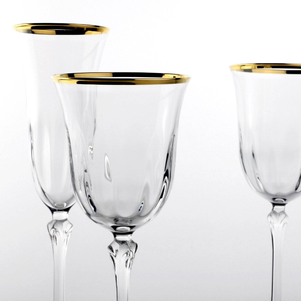Set 6 Calici DOVY OPTIC GOLD - Weissestal