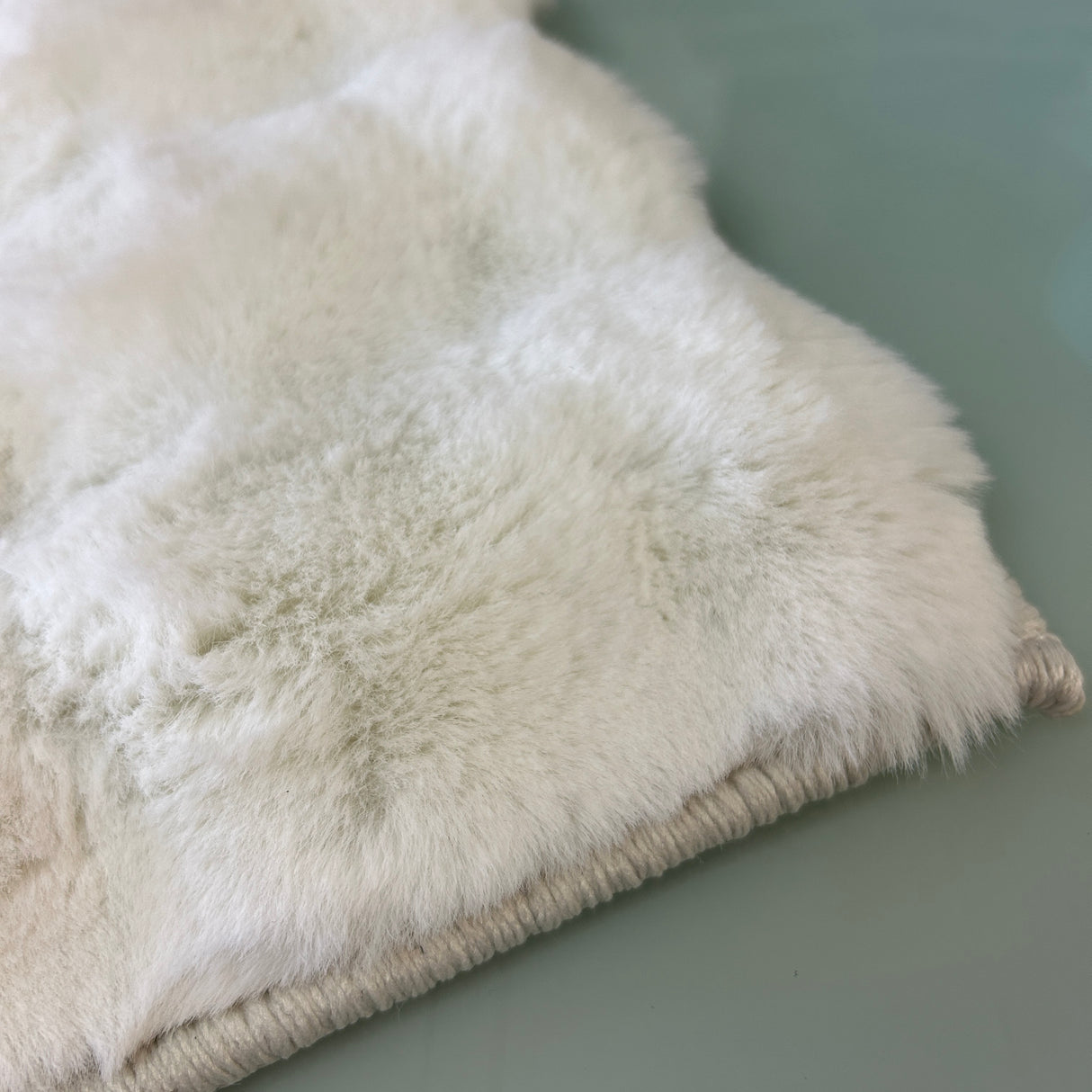 Tappeto Arredo Bubble Rabbit Linea Oro 60x90 Effetto Pelo Raso Morbido