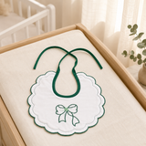 Bavaglino Neonato Fiocco 100% Cotone- Irge