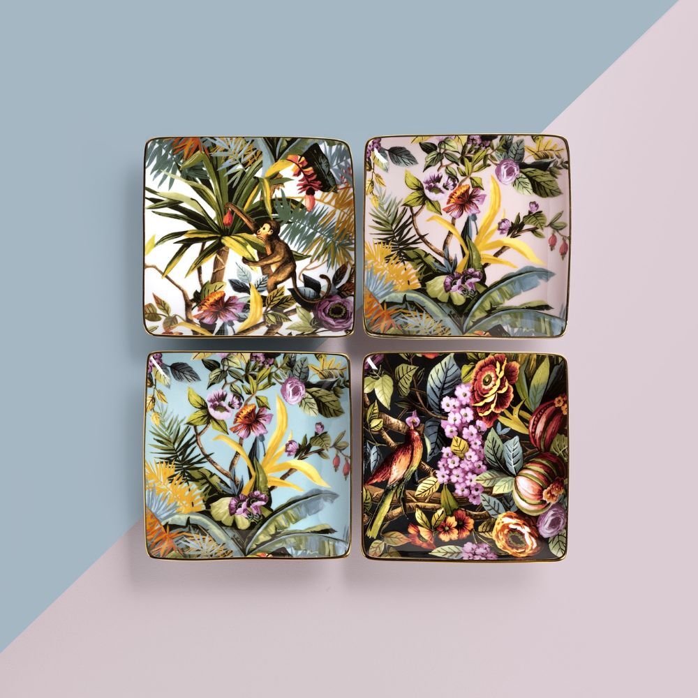 Svuotatasche Quadrato Exotic Jungle - Weissestal