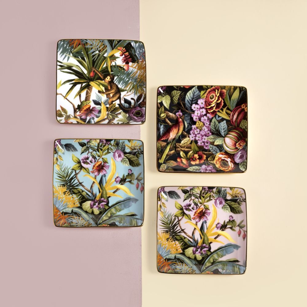 Svuotatasche Quadrato Exotic Jungle - Weissestal