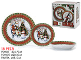 Servizio Piatti x6 Persone CHRISTMAS EMOTIONS  by Gusto Casa