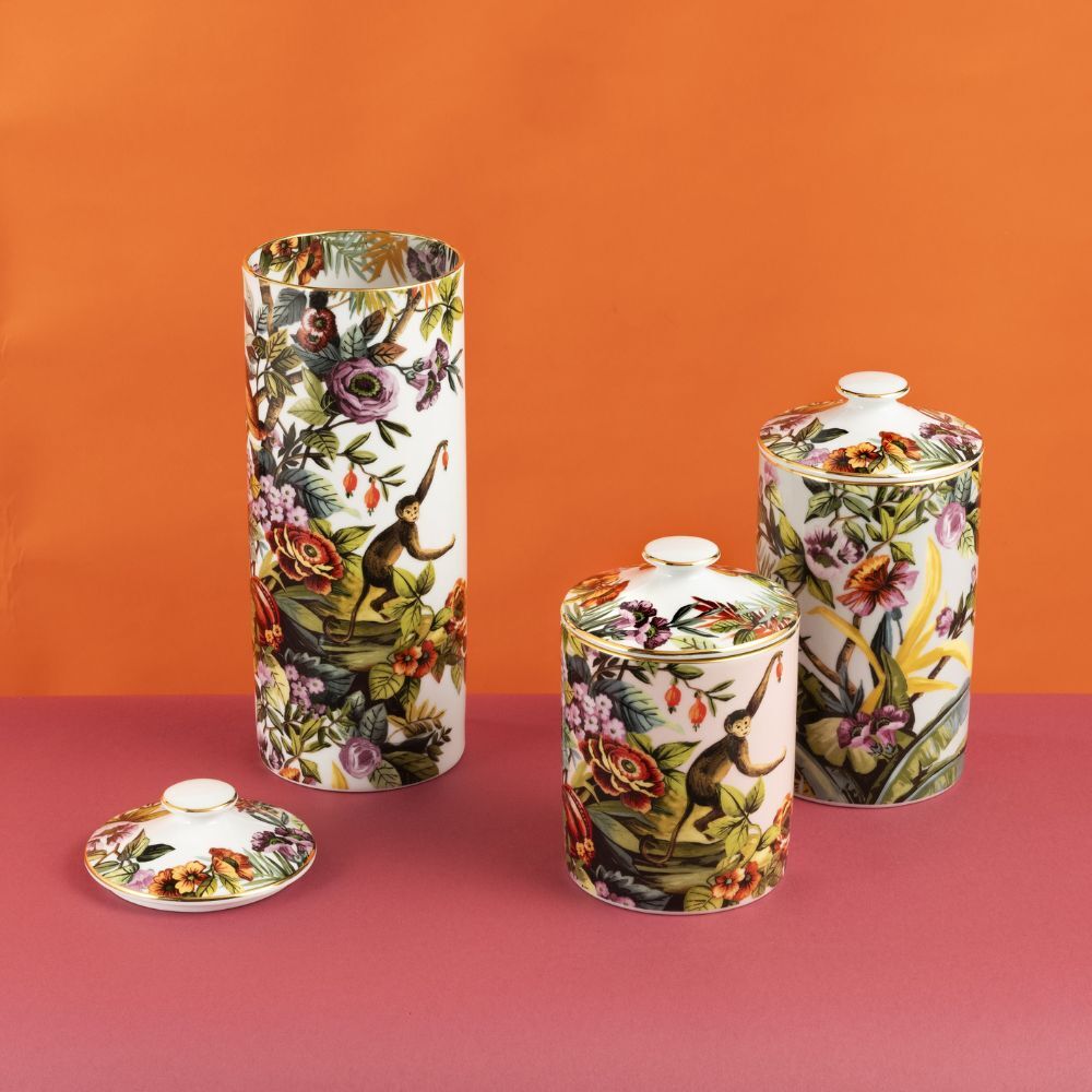 Vasi con Coperchio Exotic Jungle - Weissestal