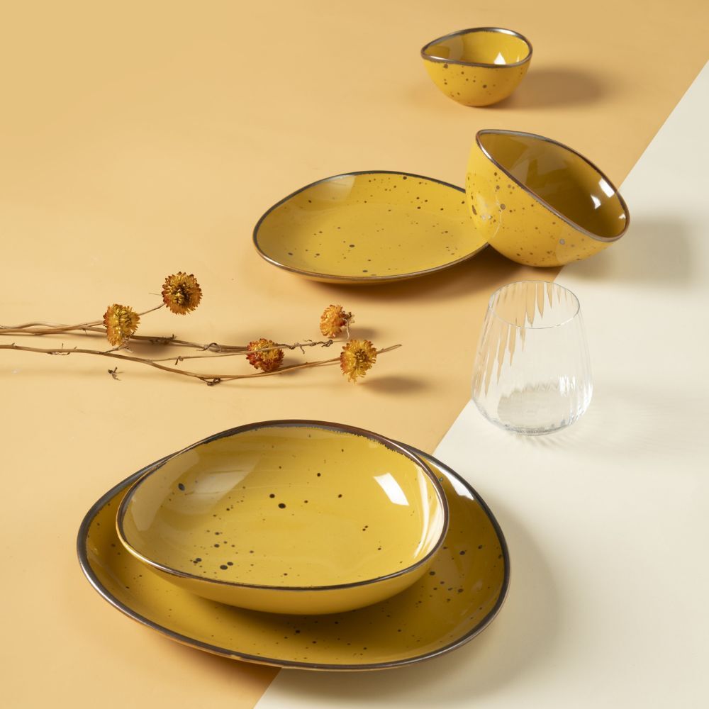 Set Cottage Aqua Yellow - Weissestal