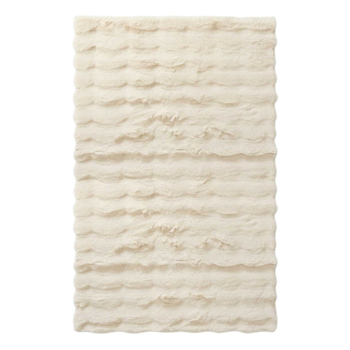 Tappeto Arredo Bubble Rabbit Linea Oro 60x90 Effetto Pelo Raso Morbido