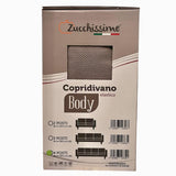 Copridivano Elasticizzato Body Tessuto Antimacchia Adattabile per Poltrona, 2/3/4 Posti - Zucchissime