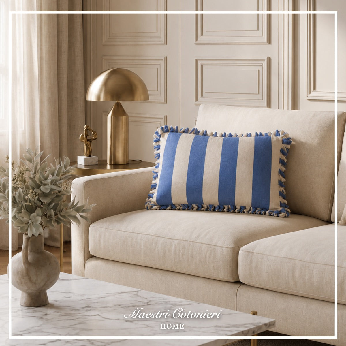 Cuscino Arredo Santorini 40x60cm - Maestri Cotonieri