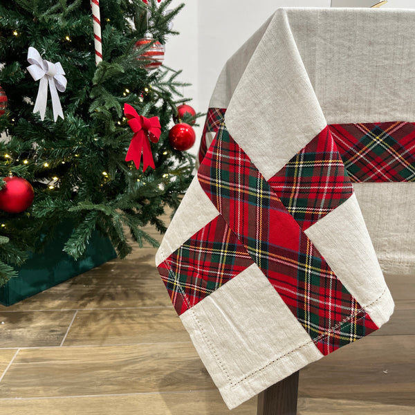 Tovaglia x6 TARTAN  by Preziosa Luxury Home (Natale)