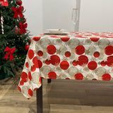 Tovaglia x12 ARMONY BALL Panna by Vingi (Natale)