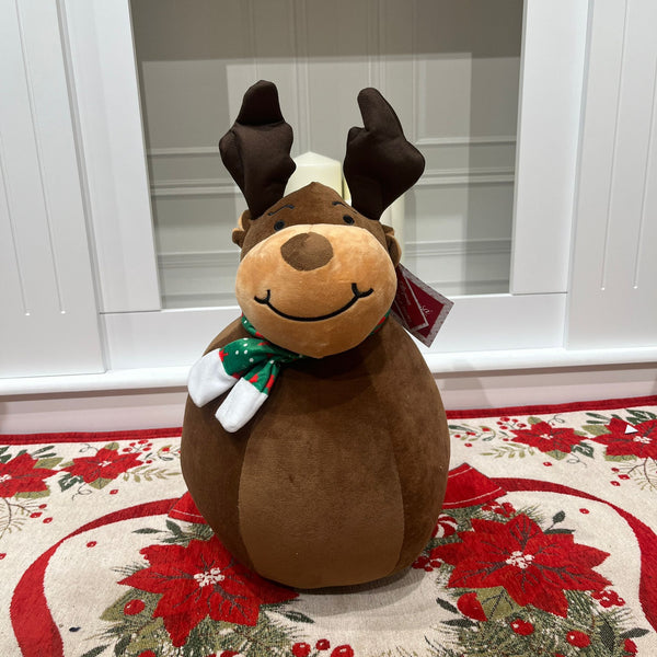Peluche TEDDY RENNA  35 cm By Preziosa Home  (Natale)