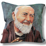 Cuscino Arredo PADRE PIO dis.13 40x40cm - Karì