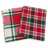 Set 2 Tovaglie Country a Quadroni in Tinto Filo 100% Cotone - L'Atelier17