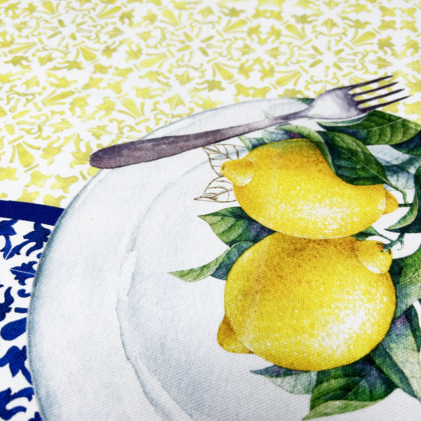 Tovaglia da Tavola Botticelli Home Lemon