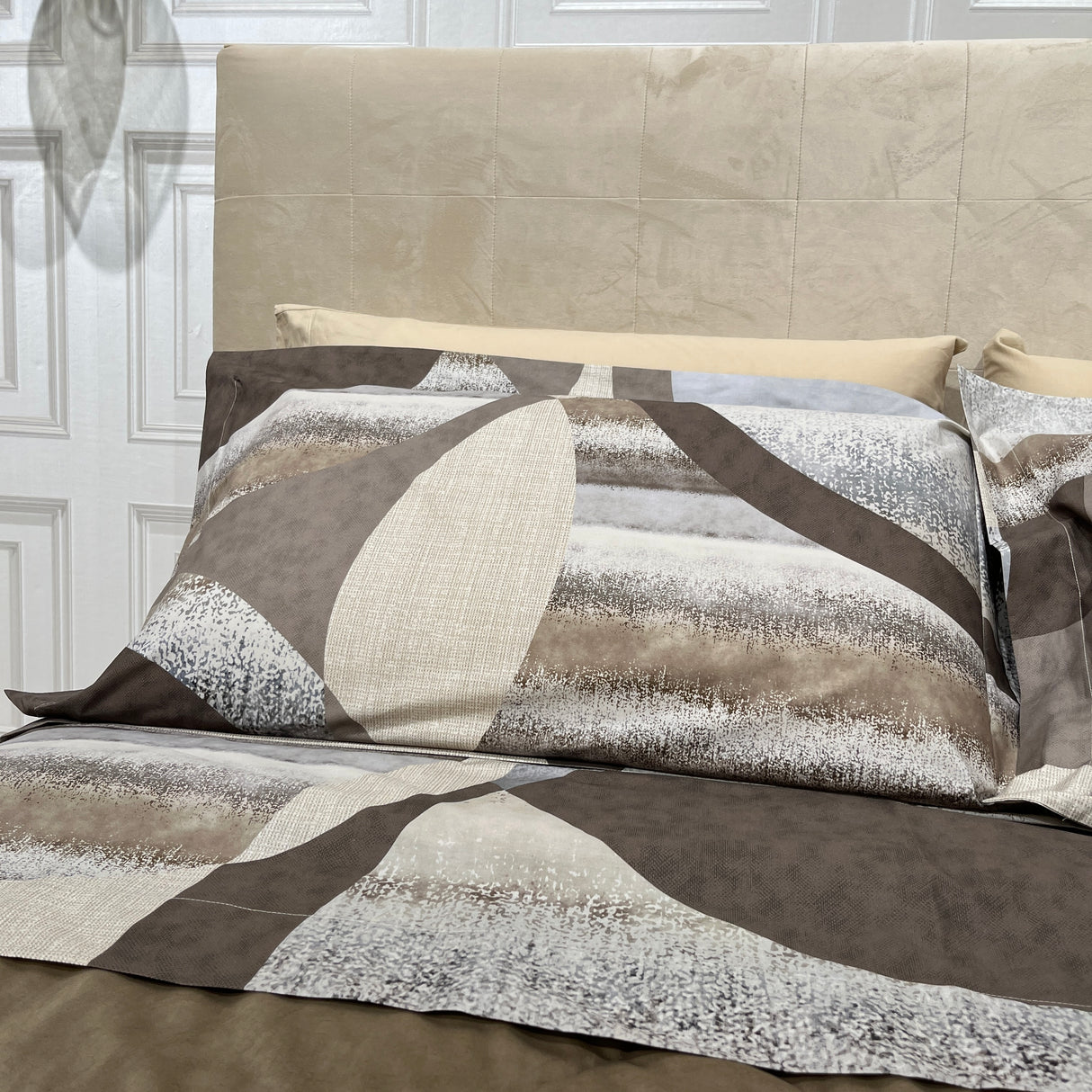 Completo Lenzuola Copriletto 1931 CINQUE By Tessitura Randi