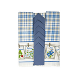 Servizio da Tavola x6 ORTENSIA by Preziosa Home
