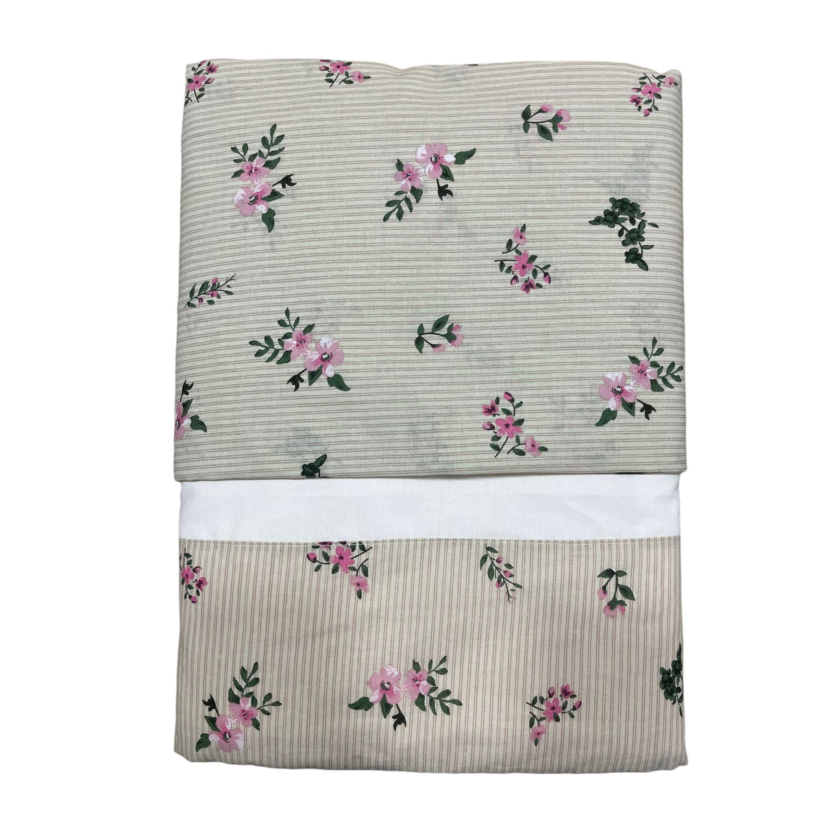 Completo lenzuola Fior di Primavera L’Atelier 17 matrimoniale cotone made in Italy