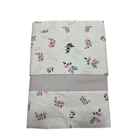 Completo lenzuola Fior di Primavera L’Atelier 17 matrimoniale cotone made in Italy