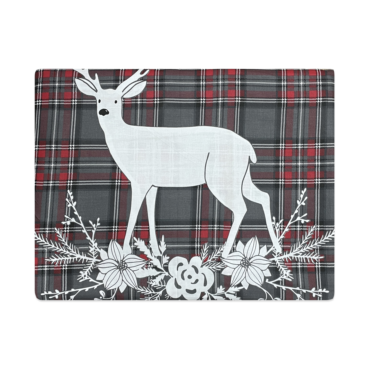 Completo Lenzuola TARTAN CERVO singolo By Pensieri Delicati