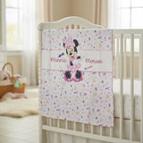 Copertina/Mussola Minnie Mouse 75x100 cm in cotone - Disney Baby