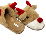 Pantofole Bimbi RENNA FLUFFY By Preziosa Home (Natale)