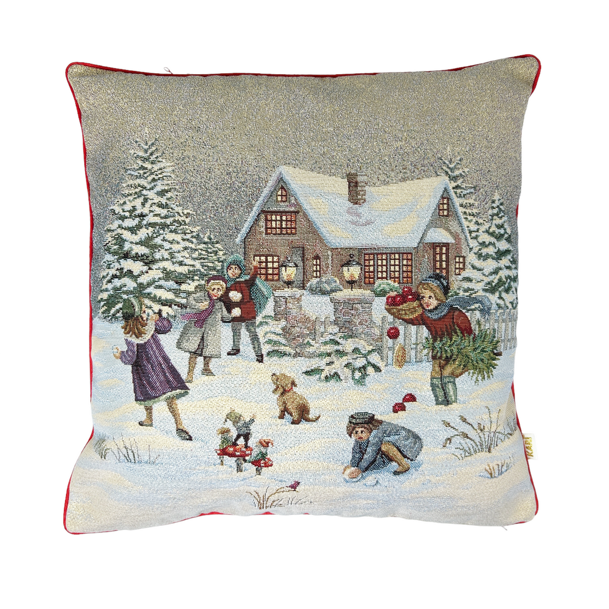 Cuscino Arredo PAESAGGIO INNEVATO dis.48 - Karì