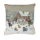 Cuscino Arredo PAESAGGIO INNEVATO dis.48 - Karì