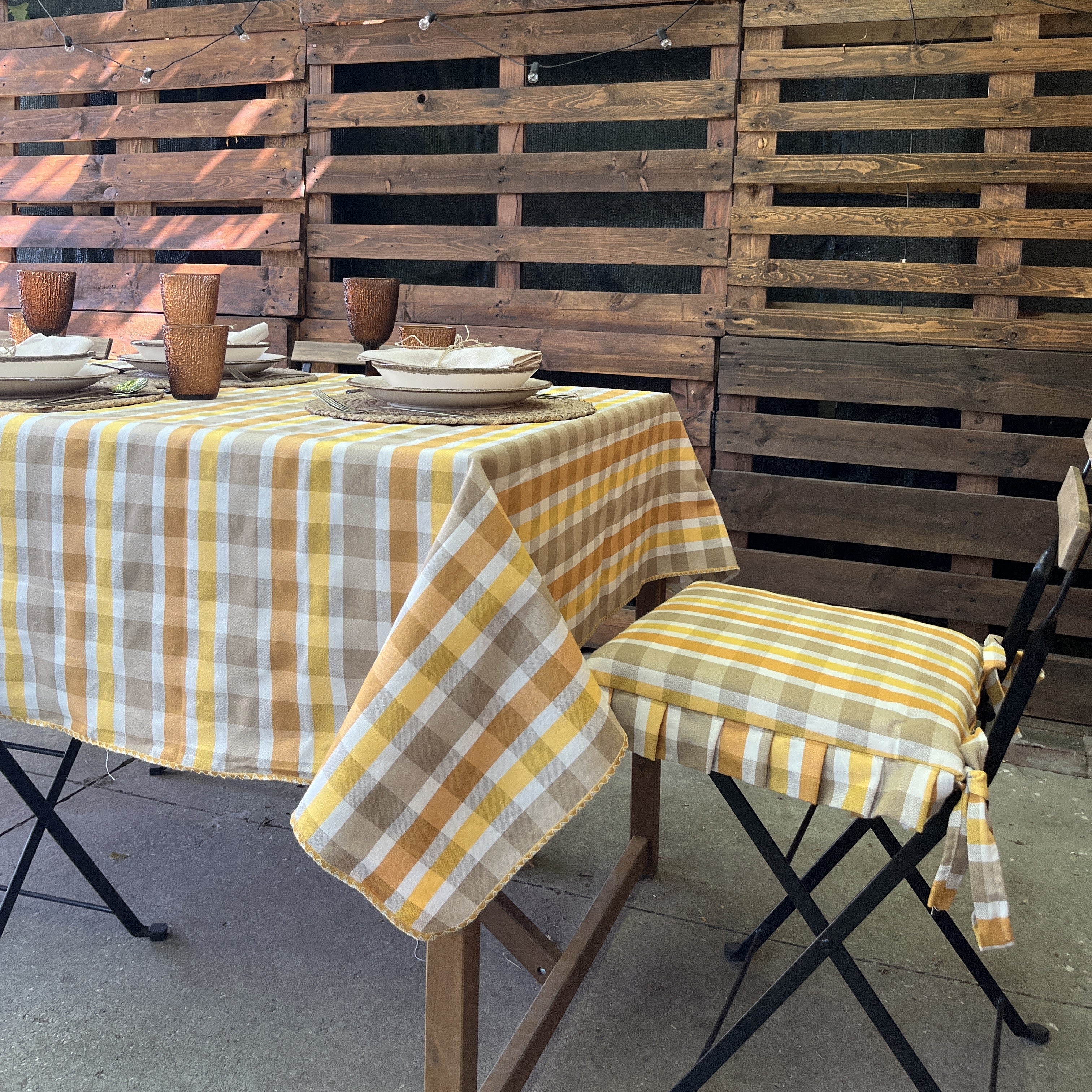 WOAIDY Tovaglia Quadrata Tropicale 152x152 Cm: Resistente E Elegante, Per Tavolo Da Pranzo, Cucina, Feste E Cene, Facile Da Lavare