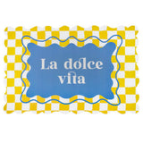 Set 2 Tovagliette Sagomate "La dolce vita" 43,5x28,5 cm - Montemaggi