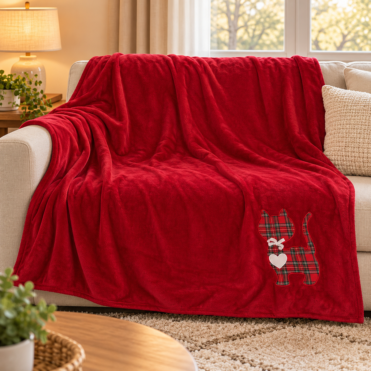 Plaid Luna Design Gattino 130x70cm - Vingi