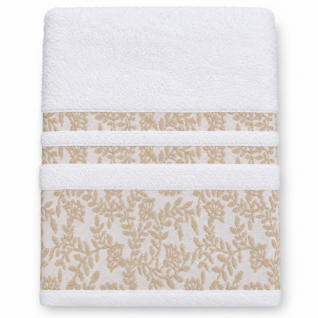 Set Asciugamani 1+1 Lour Jacquard - Linea Oro