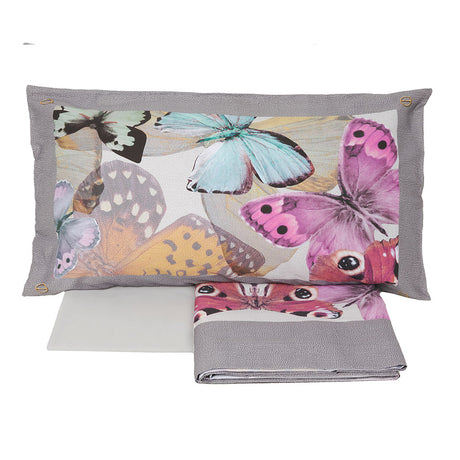 Completo lenzuola copriletto BUTTERFLY - Borbonese