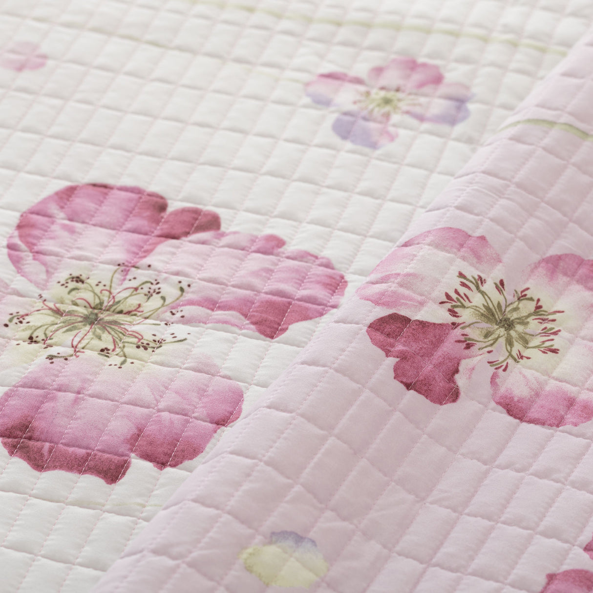 Trapuntino Matrimoniale Double Face Ayla Linea Oro 260x260 cm – Quilt Microfibra Stampata
