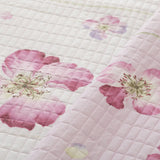 Trapuntino Matrimoniale Double Face Ayla Linea Oro 260x260 cm – Quilt Microfibra Stampata