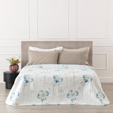Trapuntino Matrimoniale Double Face Ayla Linea Oro 260x260 cm – Quilt Microfibra Stampata