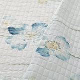 Trapuntino Matrimoniale Double Face Ayla Linea Oro 260x260 cm – Quilt Microfibra Stampata