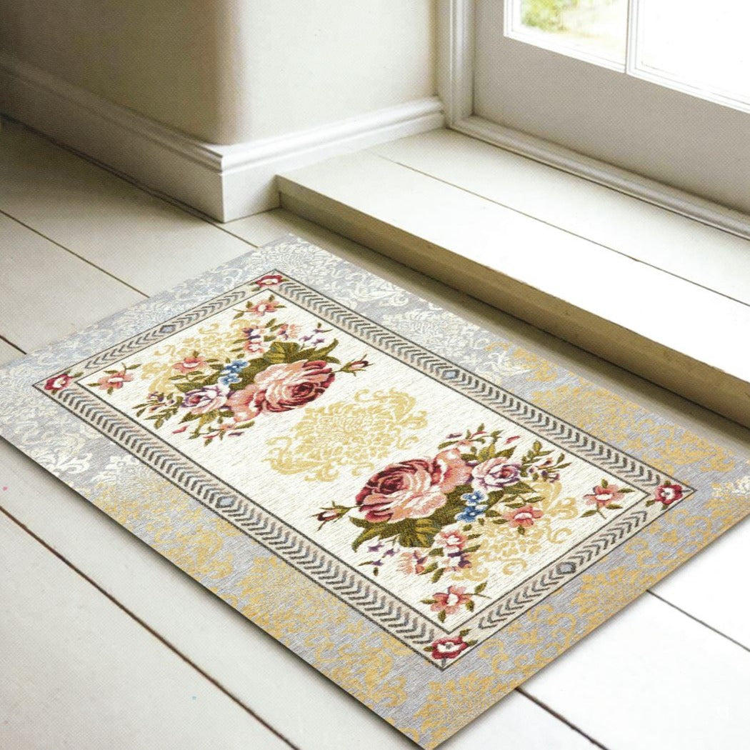 Tappeto Runner Antiscivolo Lavabile 60x... In Finto Cashmere, Bohémien Vintage Per Corridoio E Cucina