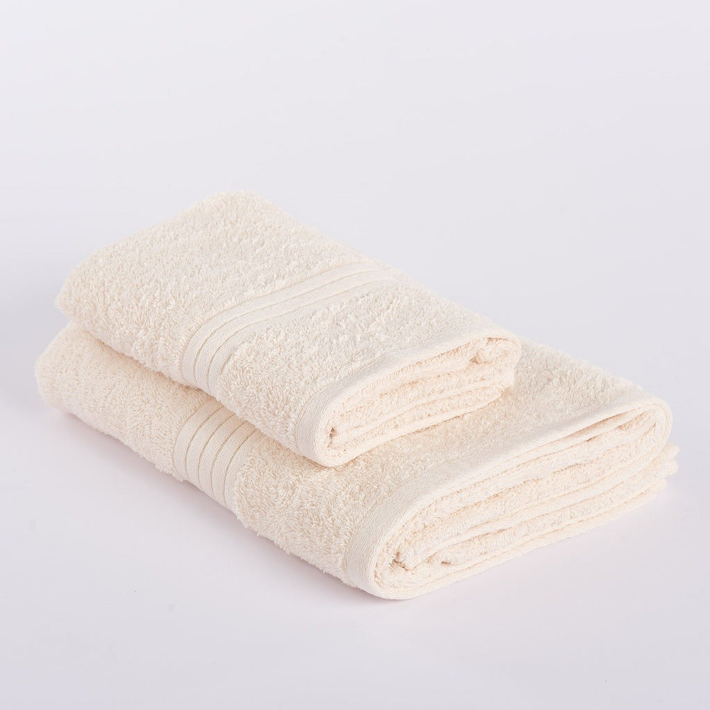 Coppia Asciugamani Spugna Living Maè - Via Roma 60