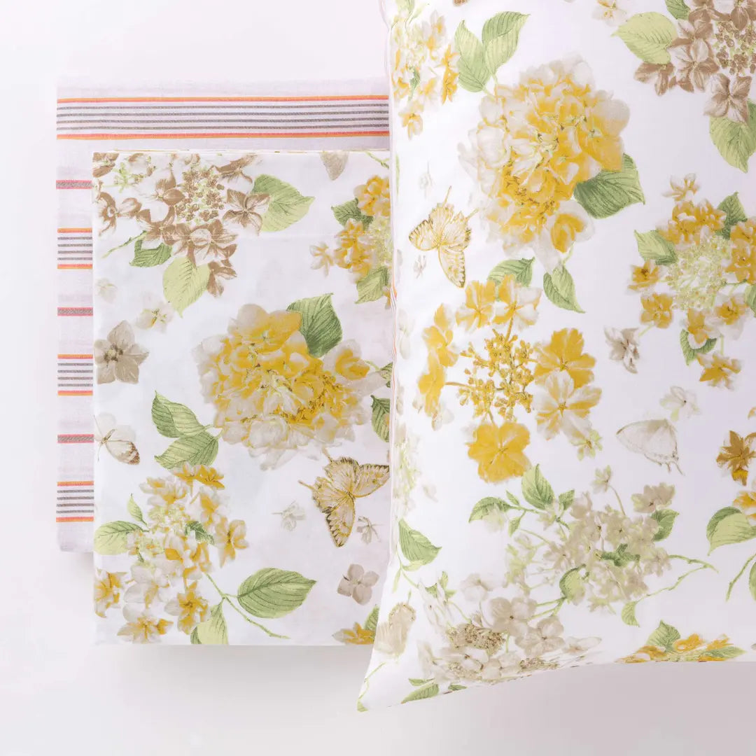 Completo Lenzuola Eloisa Riviera – Matrimoniale in Puro Cotone