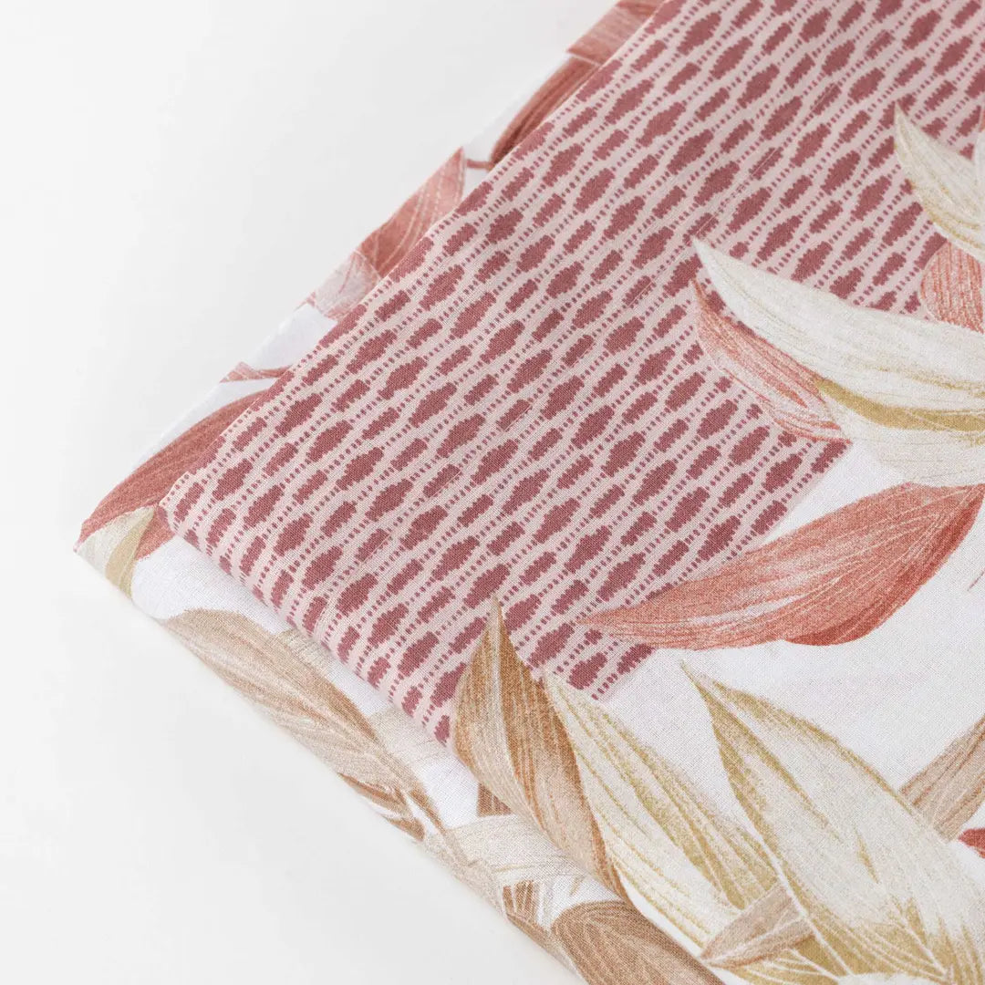 Completo Lenzuola In Cotone Flores - Linea Oro