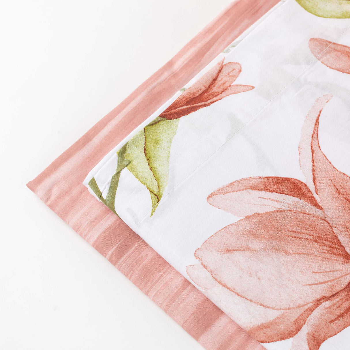 Completo Lenzuola In Cotone Magnolia - Linea Oro