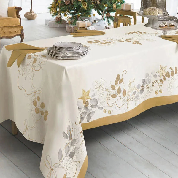 Tovaglia x8 MIRAGE By Tessitura Randi (Natale)